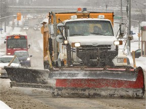 Environment Canada warns roads will be slippery Wednesday morning.