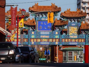 The Chinatown arch will be a part of departing councillor Diane Holmes' legacy.