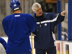 As the coach of the Toronto Maple Leafs, Pat Quinn took four playoff series from Ottawa.