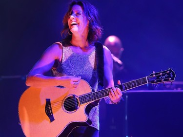 Singer Sarah McLachlan performs in Southam Hall at the NAC on Friday evening.