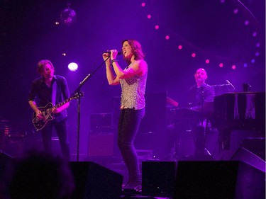 Singer Sarah McLachlan performs in Southam Hall at the NAC on Friday evening.