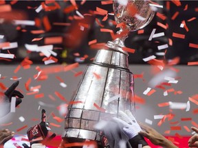 It appears that the Grey Cup will be awarded in Ottawa in 2017.