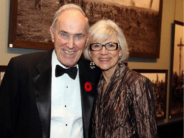 Supreme Court of Canada Chief Justice Beverley McLachlin and her husband, Frank McArdle, attended a special World War I commemorative evening held at the National Gallery of Canada.