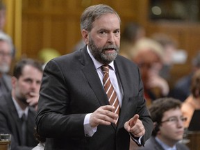 NDP Leader Tom Mulcair.