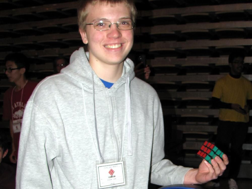 Local student breaks records in Rubik's Cube competition