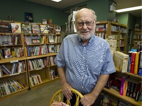 Peter Dawson, co-owner of Books on Beechwood Sept 12. Books on Beechwood is celebrating its 20th anniversary at a time when many book stores are struggling to survive.