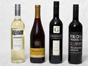 Argento; Mirassou, Graffigna; Red House Wine Co.