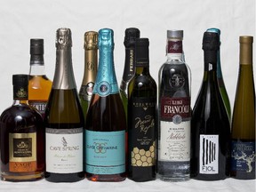 Some of the sparkling wines and spirits that Rod Phillips favours this holiday season.