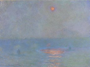 Claude Monet's Waterloo Bridge: The Sun
in a Fog.