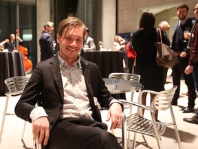 Mark Schaan has founded a new group for young professionals to tour the National Gallery and learn more about art. (Photo by Jean Levac/ Ottawa Citizen)