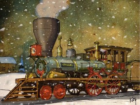 It was 160 years ago this Christmas Day that Ottawa's first train rolled into town.