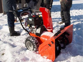 A community rink has received a donated snowblower after theirs was stolen.