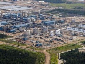 A Suncor oil sands facility is pictured near Fort McMurray, Alta., on July 10, 2012.