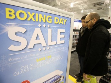 Boxing Day started at 6 a.m. sharp at Best Buy, including the Merivale Road location.