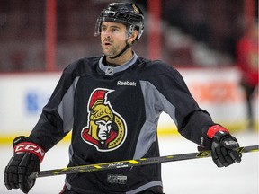 Chris Phillips was back in the lineup against New Jersey.