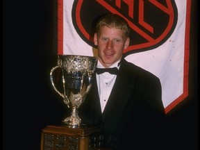 Daniel Alfredsson won the the Calder Trophy as the best rookie in the league in 1995-6.