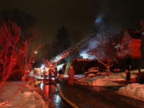 Fire at 137 Howick Street in Rockcliffe Park destroyed heritage home under renovation.