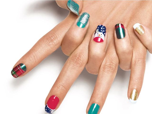 For putting on the glitz" Nail Art Design Strips, $12 from Avon