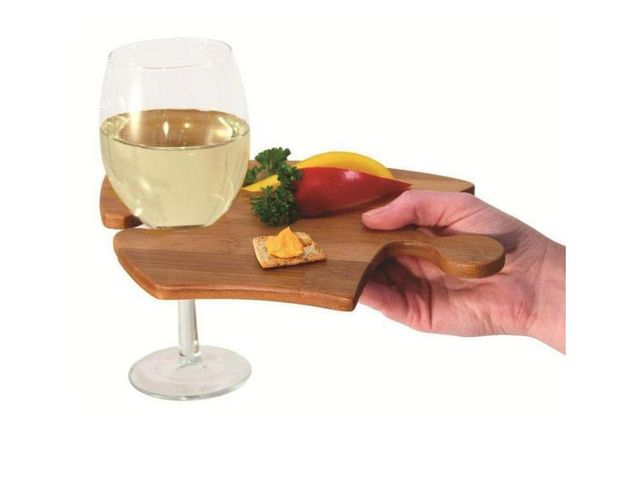 For the party hostess: Totally Bamboo Puzzle Platter from Terra 20