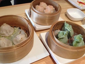 Assorted dumplings at Tao Asian Kitchen