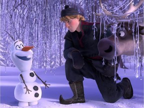 Frozen is among the kids movies that an Ottawa researcher has placed under the microscope.