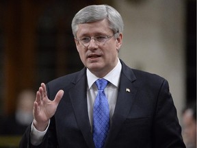 Prime Minister Stephen Harper answers a question during question period in the House of Commons, Tuesday, Dec. 9, 2014 in Ottawa.