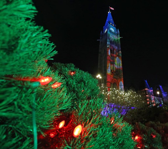 Photos & Video Christmas Lights Across Canada Illumination Ceremony