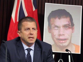Ombudsman Andre Marin is seen at the Ontario legislature in Toronto on Tuesday, June 11, 2013 following the release of his report into jail guard brutality. Marin said some correctional staff are beating prisoners, then falsifying reports or otherwise covering up their actions.