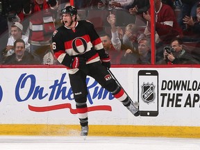 Bobby Ryan isn't celebrating much today as he nurses a broken finger and tries to fingure out whether he will play against the Islanders.