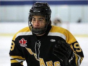 Neil Doef of the Smiths Falls Bears underwent surgery on Sunday in Saskatoon after an on-ice collision with a Swiss player while playing for Canada East.