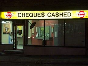 Research showed the density of cheque-cashing joints was much more strongly linked to a neighbourhood's rate of early death than its density of bars and liquor stores.