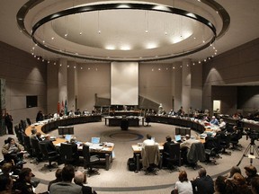 Ottawa city council chamber.