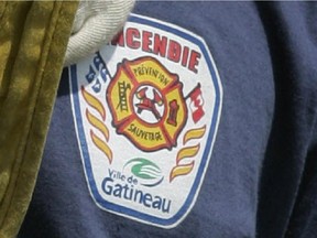 Gatineau fire department crest. Postmedia