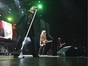 Joe Elliott, Rick Savage, and Phil Collen of Def Leppard at Scotiabank Place in August 2008: There are still questions about what happens if individual performers, not the organizers, set the sound level at concerts in Lansdowne Park.