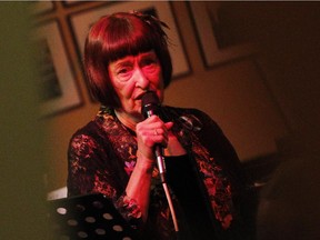 Sheila Jordan performed at the now-defunct Cafe Paradiso in Ottawa on Jan. 20, 2012.