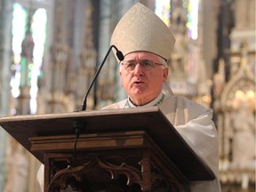 Archbishop Terrence Prendergast spoke about the "crisis" of the family in his Christmas message.