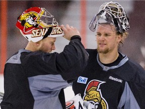 Craig Anderson and Robin Lehner have developed a strong working relationship.