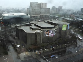 Exterior photo of the  National Arts Centre