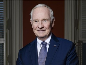 OTTAWA, ONT.: DECEMBER 9, 2013 -- The Governor General of Canada, honourable David Johnston poses for a photograph at his residence in Ottawa on Monday, December 9, 2013. (James Park for Postmedia News) ORG XMIT: POS1312091614405905