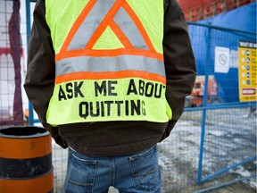 Ottawa Public Health launched a unique program to help get construction workers to quit smoking or using other tobacco products.