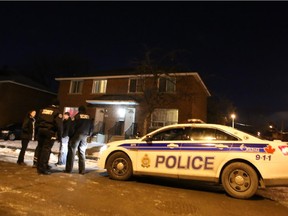 Three people were in the living room at the time when the shots were fired. at 305 Prince Albert St.