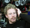 In 2002, Alfie adds a playoff beard and seems almost self-aware of the development of his luscious locks.