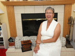 Senator Lillian Dyck at her home in Saskatoon. A Cree, she is in a spat with an MP who is also a Cree, over use of the term 'white man.'