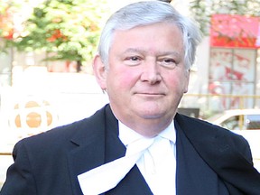 Lawyer Brian Greenspan  arrives at Toronto's 361 University Courthouse, Wednesday August 5, 2009.