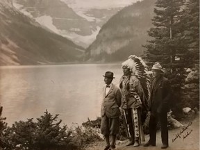 A rare original photo taken in the 1920s at Lake Louise is easily worth $150.