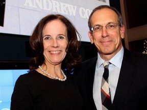 Andrew Cohen, shown with his wife, Mary Gooderham, will speak about his new book, Two Days in June: John F. Kennedy and the 48 Hours that Made History, at an upcoming book event.