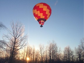 Balloonist Sandra Rolfe