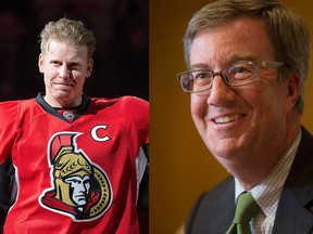 Honours for Daniel Alfredsson are on Ottawa Mayor Jim Watson's list of municipal highlights for 2015.