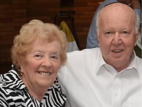 David Moskovic is seen with his only surviving sibling, his sister Edith, who now lives in Florida.