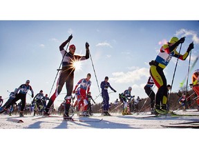 About 600 cross-country skiers are expected.